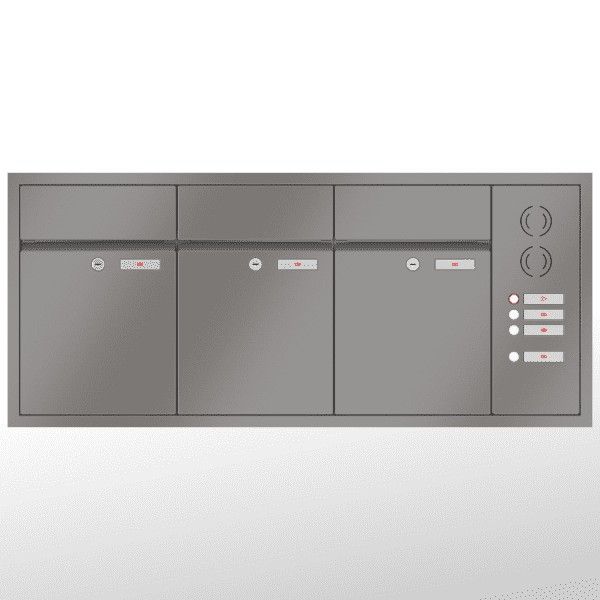 Renz Plan Unterputz | 60-0-60014 | 3-teilig 300x440x160 lackiert, IK rechts