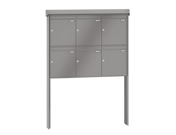 Renz Briefkastenanlage Prisma 6-teilig 370x440x145 mm lackiert