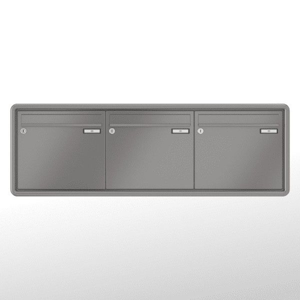 Renz Unterputz Rundrahmen | 10-0-25057 | 3-teilig 370x330x100 lackiert
