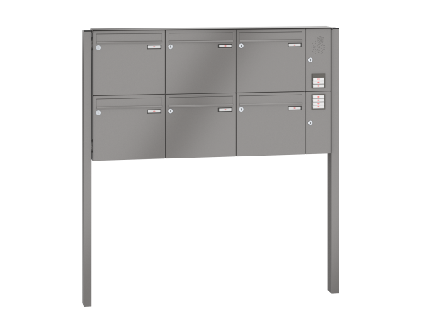 Renz Briefkasten freistehend Basic (B) mit Installationskasten | 10-0-10011 | Kasten 370x330x145