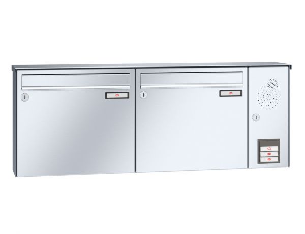 Renz Aufputz Basic | 10-0-35019 | 2-teilig 370x330x145 Edelstahl
