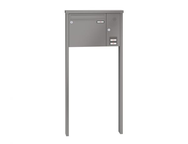 Renz Briefkastenanlage Tetro 1-teilig 370x330x100 mm lackiert mit Inst.-Kasten rechts