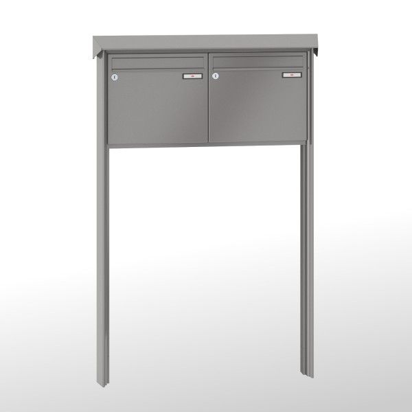 Renz Briefkasten freistehend Prisma |10-0-25290 | 370x330x100mm | 2-teilig