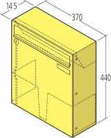 Kasten 370x440x145 | 23L