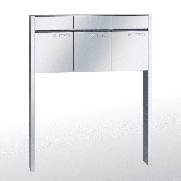Renz Plan freistehend | 60-0-60074 | 3-teilig 300x440x160 Edelstahl