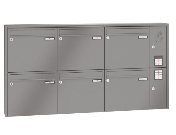 Renz Aufputz Quadra | 10-0-35943 | 6-teilig 370x330x145 lackiert