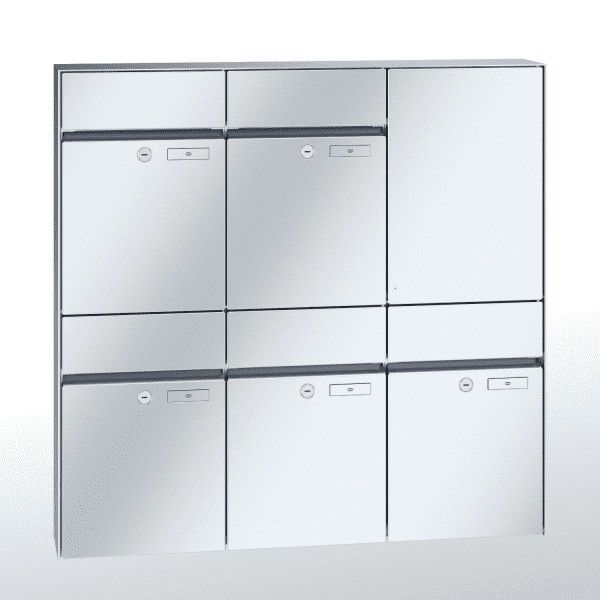 Renz Plan Aufputz | 60-0-60331 | 5-teilig 300x440x160 Edelstahl