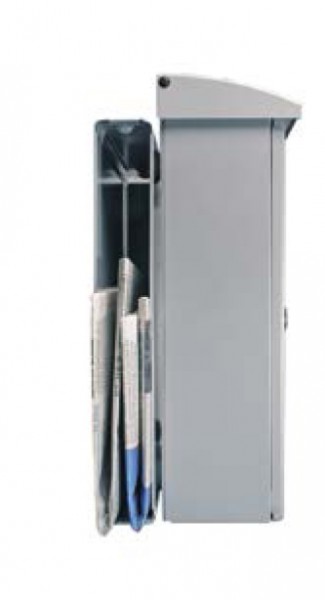Zeitungsbox für Canto, Cubico, Radio, Zeitungsbox aus Edelstahl