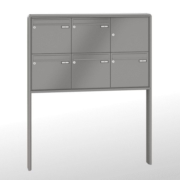 Renz Briefkastenanlage RS 2000 5-teilig 370x330x100 mm lackiert