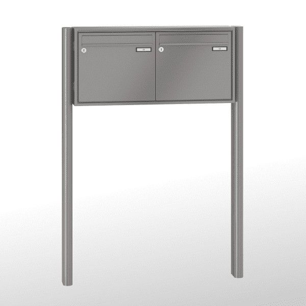 Renz Briefkastenanlage Quadra 2-teilig 370x330x145 mm lackiert