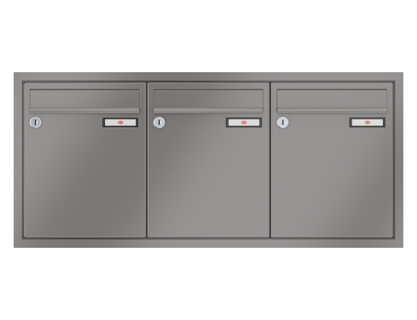 Renz Briefkasten Unterputz Eckrahmen | 10-0-35032 | Kasten 370x330x100
