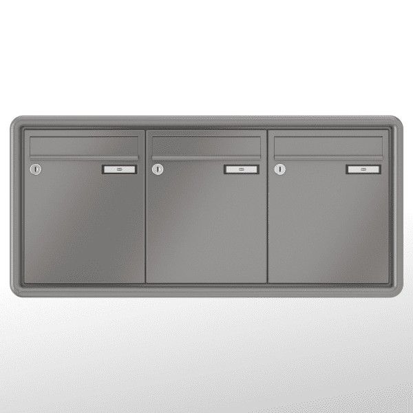 Renz Unterputz Rundrahmen | 10-0-25053 | 3-teilig 260x330x100 lackiert