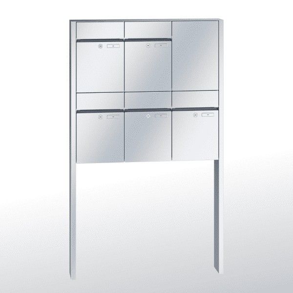 Renz Plan freistehend | 60-0-60373 | 5-teilig 300x440x160 Edelstahl