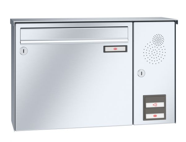 Renz Aufputz Basic | 10-0-35018 | 1-teilig 370x330x145 Edelstahl