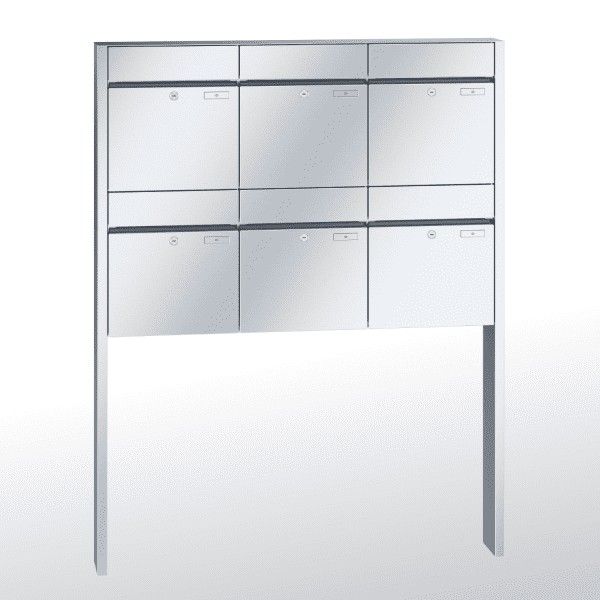 Renz Plan freistehend | 60-0-60380 | 6-teilig 400x440x160 Edelstahl