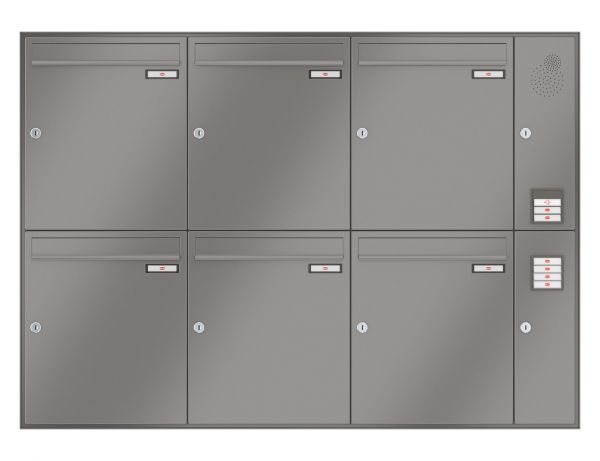 Renz Unterputz Schattenfugenrahmen | 10-0-35062 | 6-teilig 370x440x145 lackiert, IK rechts