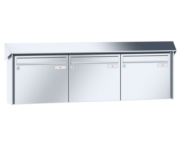 Renz Aufputz Prisma | 10-0-25840 | 3-teilig 370x330x100 Edelstahl