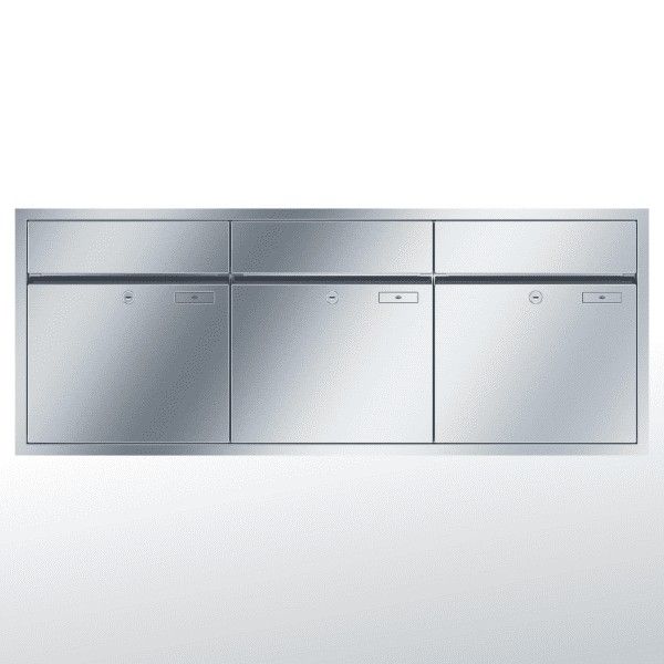 Renz Plan Unterputz | 60-0-60011 | 3-teilig 400x440x160 Edelstahl