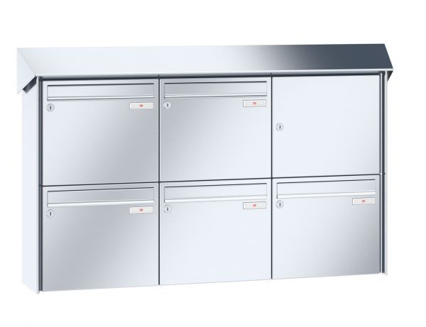 Renz Aufputz Prisma | 10-0-35954 | 5-teilig 370x330x145 Edelstahl