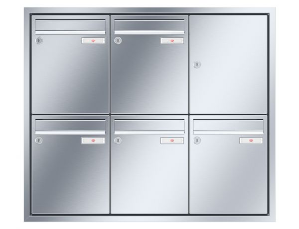 Renz Unterputz Eckrahmen | 10-0-25894 | 5-teilig 260x330x100 Edelstahl
