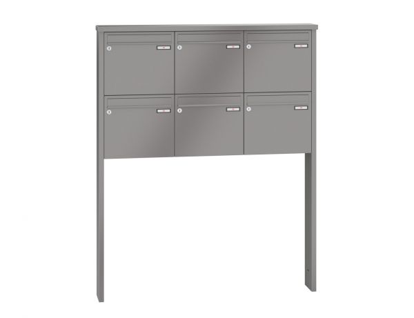 Renz Briefkastenanlage Tetro 6-teilig 370x330x145 mm lackiert