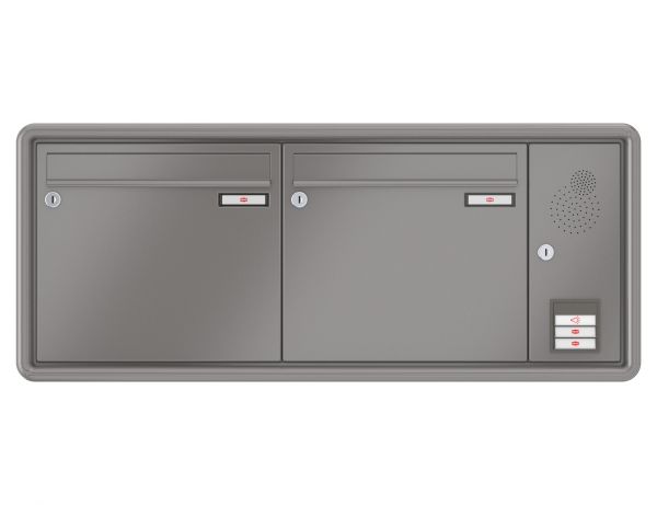 Renz Unterputz Rundrahmen | 10-0-25111 | 2-teilig 370x330x100 lackiert, IK rechts