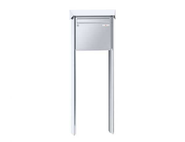 Renz Briefkastenanlage Prisma 1-teilig 370x330x145 mm Edelstahl