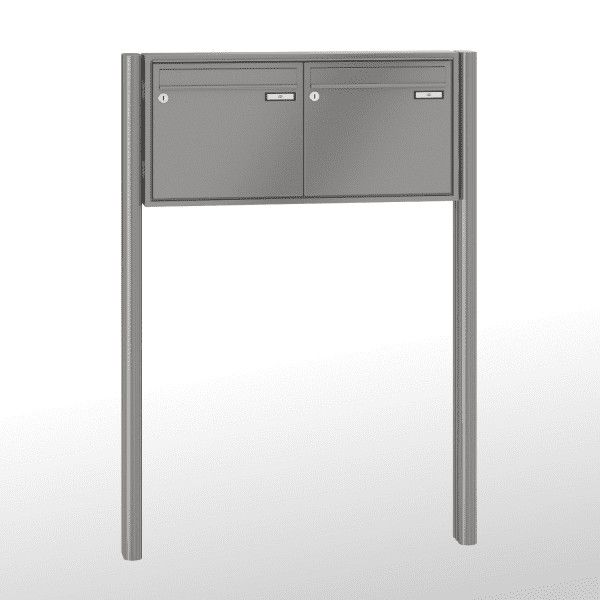 Renz Briefkastenanlage Quadra 2-teilig 370x330x100 mm lackiert