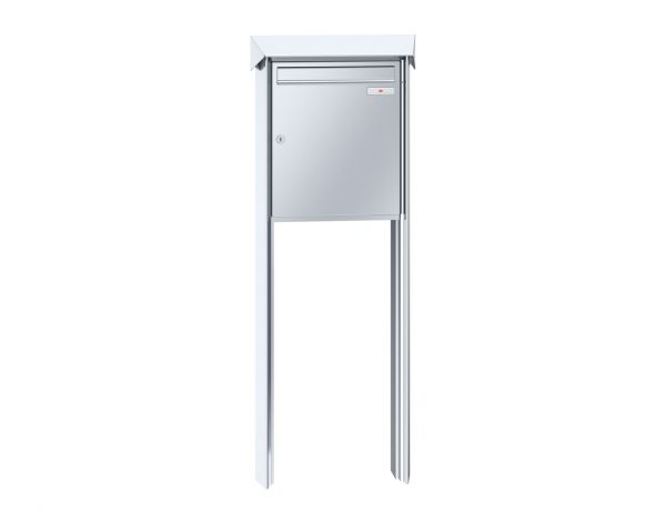 Renz Briefkastenanlage Prisma 1-teilig 370x440x145 mm Edelstahl