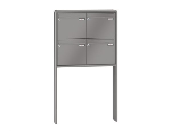 Renz Briefkastenanlage RS 2000 4-teilig 370x330x145 mm lackiert
