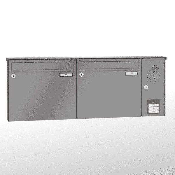 Renz Briefkasten Aufputz Basic (B) |10-0-25028 | 370x330x100mm 2 teilig