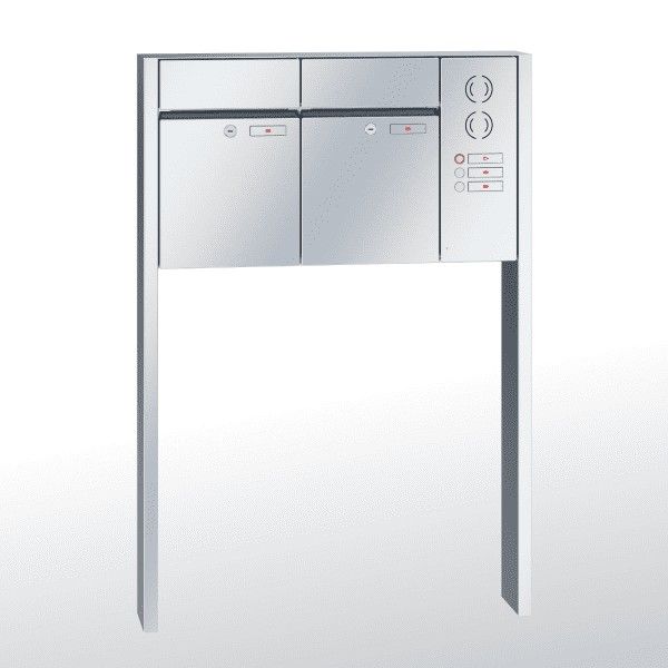 Renz Plan freistehend | 60-0-60085 | 2-teilig 300x440x160 Edelstahl, IK rechts