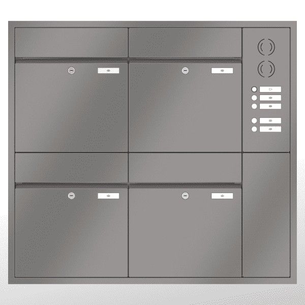 Renz Plan Unterputz | 60-0-60315 | 4-teilig 400x440x160 lackiert, IK rechts