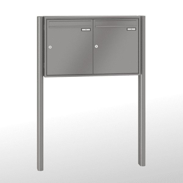 Renz Briefkastenanlage Quadra 2-teilig 370x440x145 mm lackiert