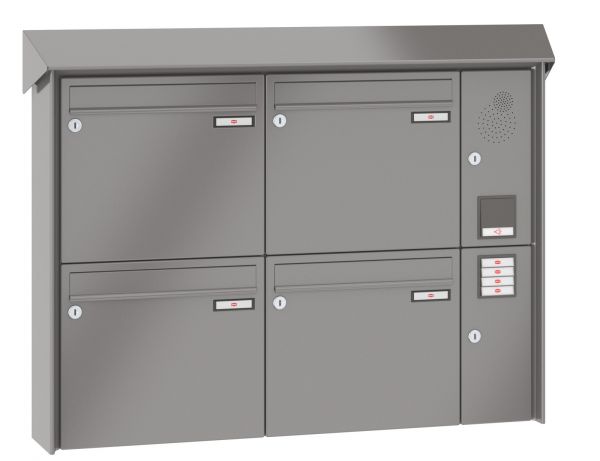 Renz Aufputz Prisma | 10-0-25220 | 4-teilig 370x330x100 lackiert