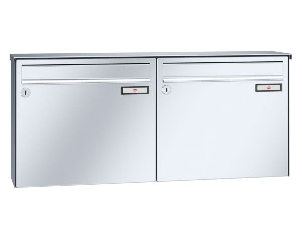 Renz Aufputz Basic | 10-0-35007 | 2-teilig 370x330x145 Edelstahl