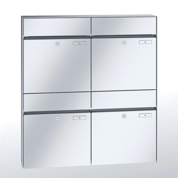 Renz Plan Aufputz | 60-0-60333 | 4-teilig 400x440x160 Edelstahl