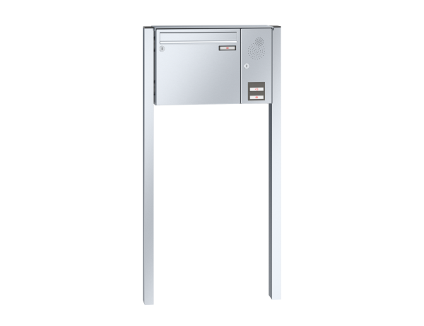 Renz Edelstahl Basic (B) freistehend mit Installationskasten | 10-0-10018| Kasten 370x300x145