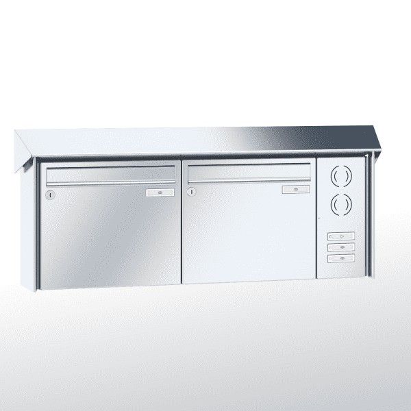 Renz Aufputz Prisma | 10-0-25852 | 2-teilig 370x330x100 Edelstahl