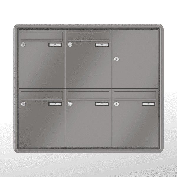 Renz Unterputz Rundrahmen | 10-0-25171 | 5-teilig 260x330x100 lackiert