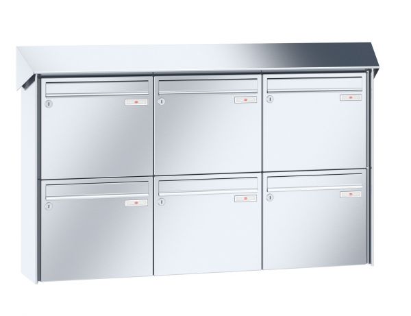 Renz Aufputz Prisma | 10-0-35955 | 6-teilig 370x330x145 Edelstahl