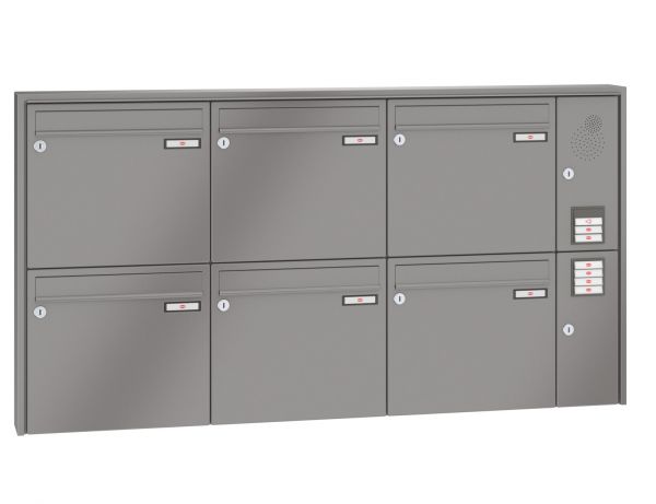 Renz Aufputz Quadra | 10-0-25830 | 6-teilig 370x330x100 lackiert
