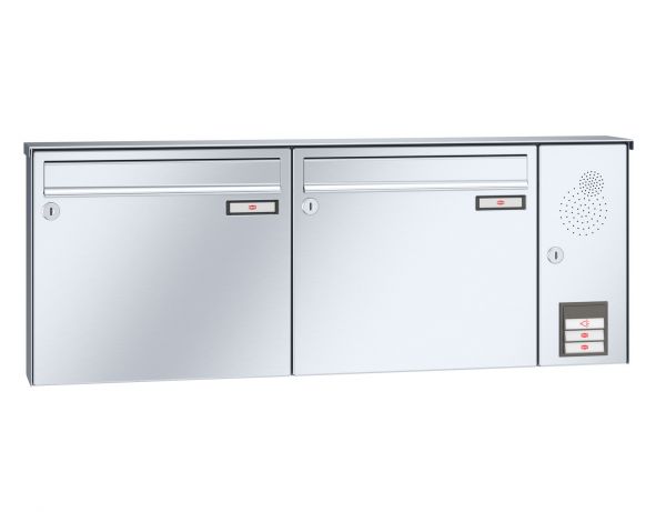 Renz Aufputz Basic | 10-0-25038 | 2-teilig 370x330x100 Edelstahl