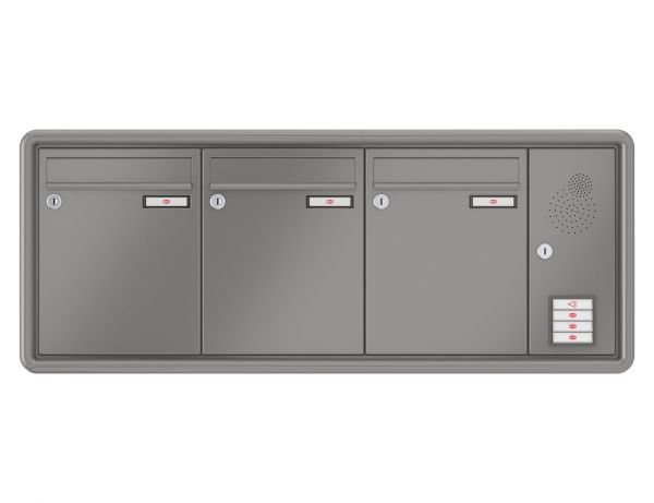 Renz Unterputz Rundrahmen | 10-0-25145 | 3-teilig 260x330x100 lackiert, IK rechts