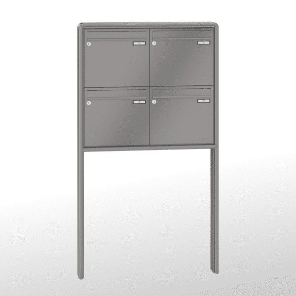 Renz Briefkastenanlage RS 2000 4-teilig 370x330x100 mm lackiert