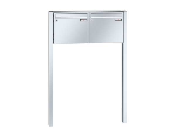 Renz Briefkasten freistehend Basic (B) | 10-0-10013 | 370x330x145mm Edelstahl