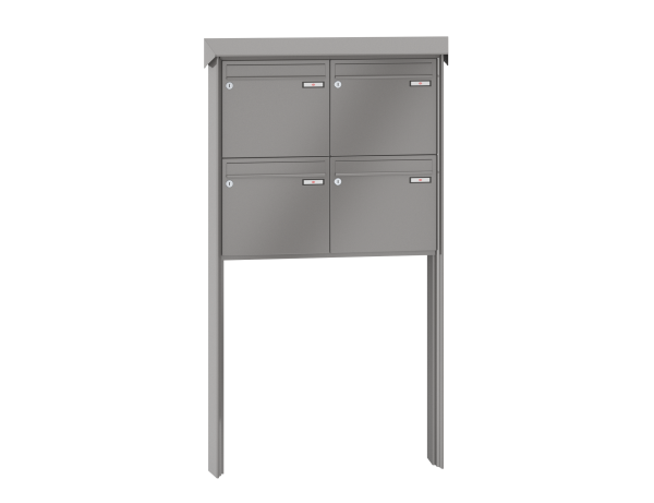 Renz Briefkasten freistehend Prisma |10-0-10338 | 370x330x145 mm | 4-teilig