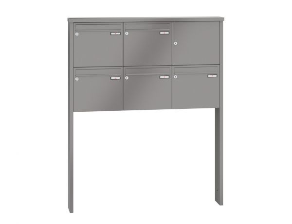Renz Briefkastenanlage Tetro 5-teilig 370x330x145 mm lackiert