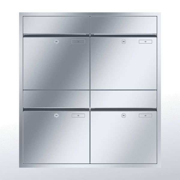 Renz Plan Unterputz | 60-0-60309 | 4-teilig 400x440x160 Edelstahl
