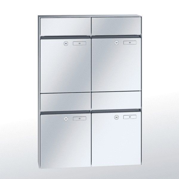 Renz Plan Aufputz | 60-0-60330 | 4-teilig 300x440x160 Edelstahl